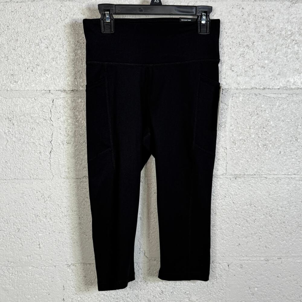 Dkny Sport Women's Balance High-Waist Capri Leggings - Black S